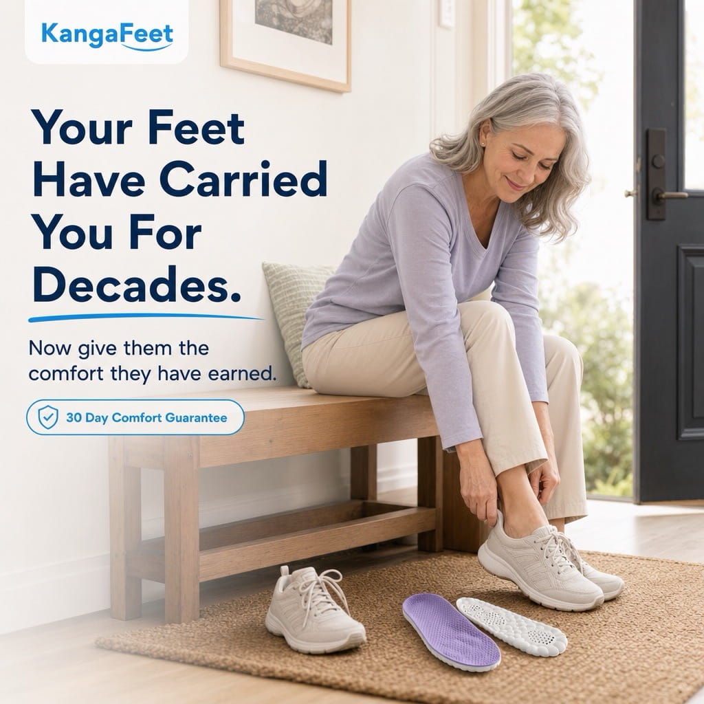 KangaFeet™ Insoles - All Day Comfort & Stability For Women