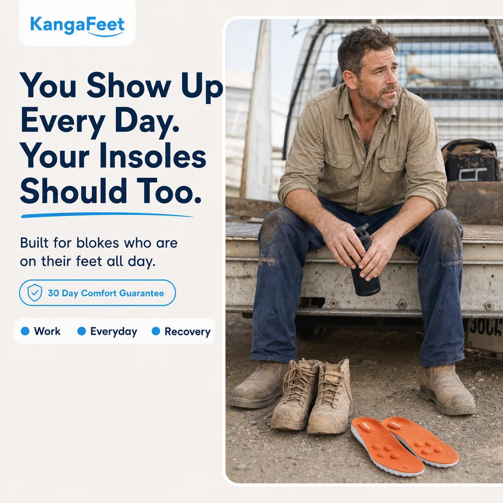 You show up every day. your insoles should too