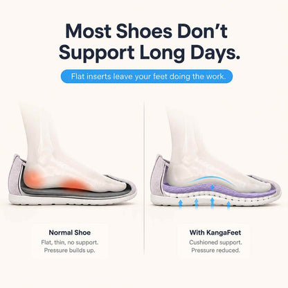 KangaFeet™ Insoles - All-Day Comfort For Women On Their Feet