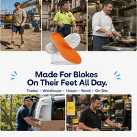 Made for blokes on their feet all day