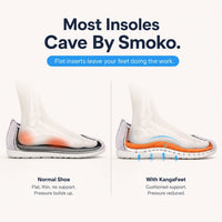 Most insoles cave by smoko