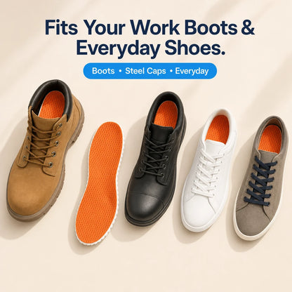 Fits your work boots and everyday shoes
