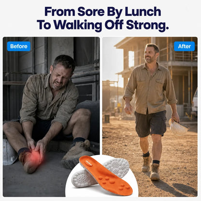 From sore by lunch to walking off strong